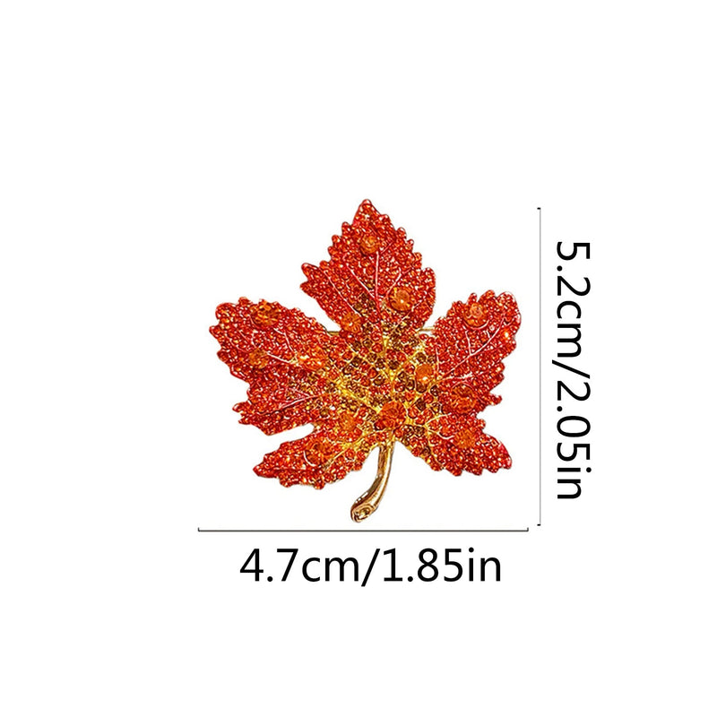 Maple Leaf Brooch