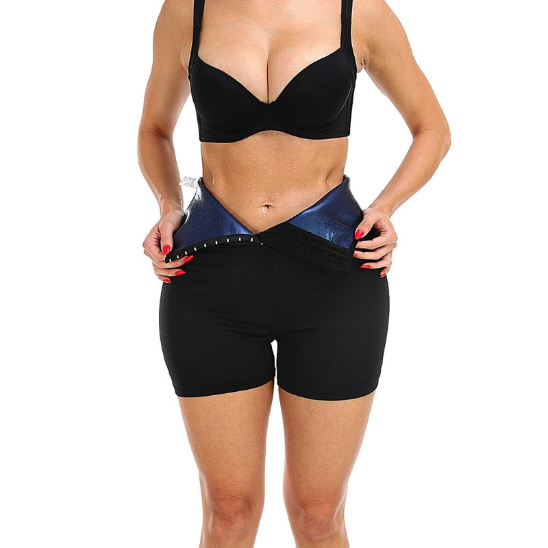 Women High Waist Sauna Shorts